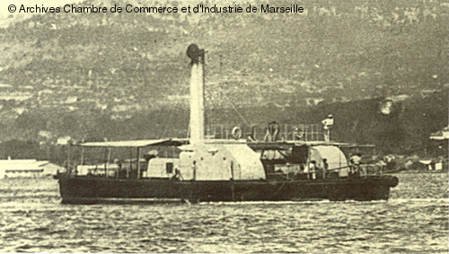 Le remorqueur Lagoubran, photo d'archive